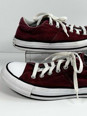 Converse Chuck Taylor All Star Madison Low Top Women's 8 Shoes Maroon 558994F